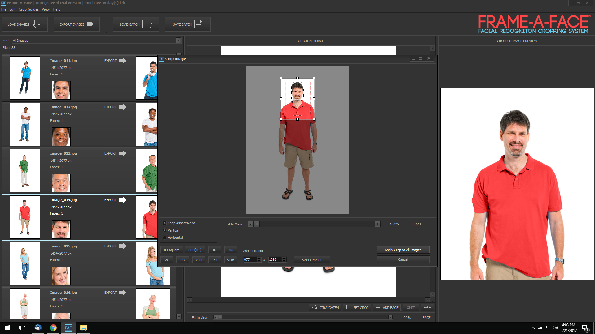 Step 02 - Set Master Crop